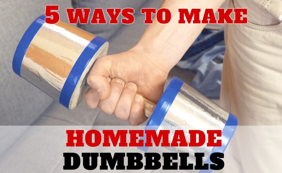 Homemade Dumbbells Concrete - Homemade Ftempo